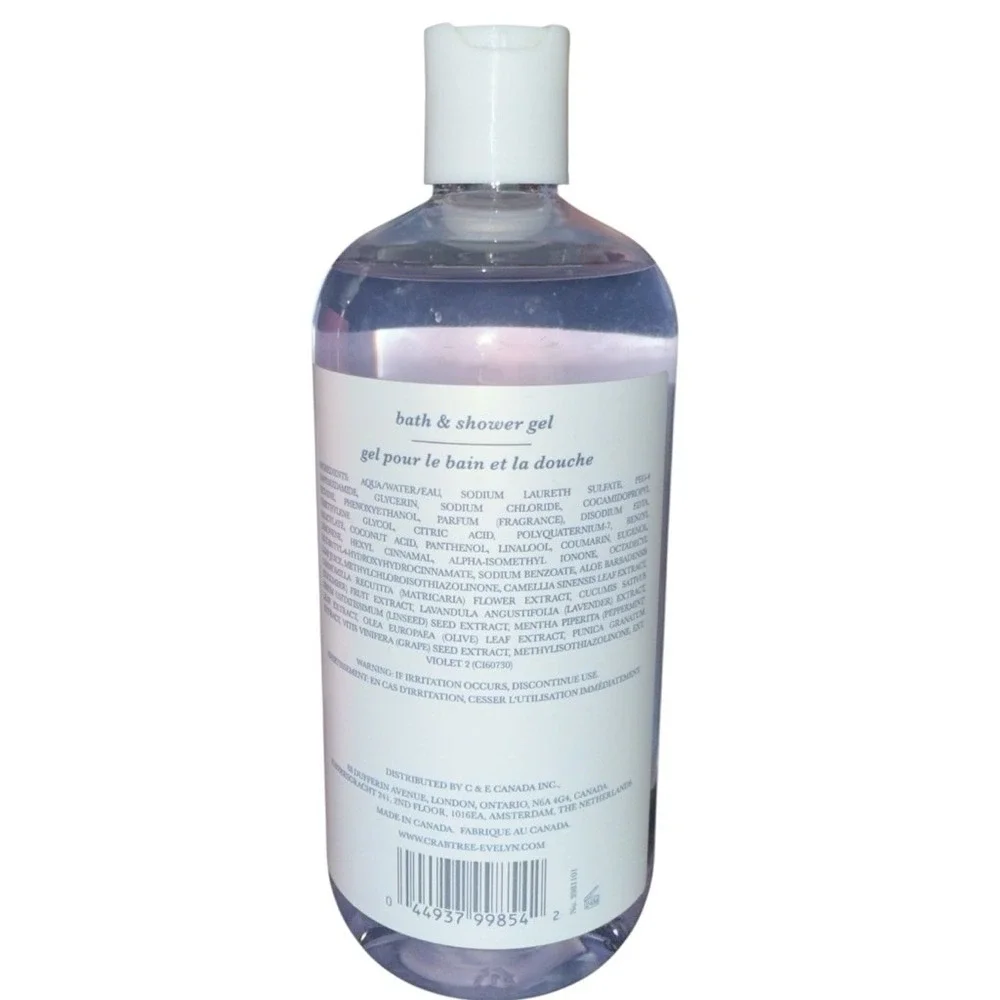 Crabtree & Evelyn Nantucket Briar Body Wash Bath & Shower Gel 16.9 oz‎ New